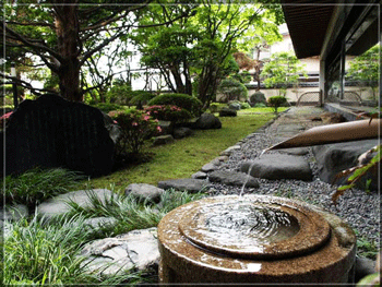 Sân vườn Nhật với tiểu cảnh gần gũi thiên nhiên